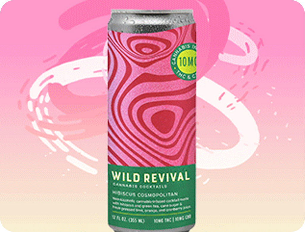 Peach Ginger THC Iced Tea